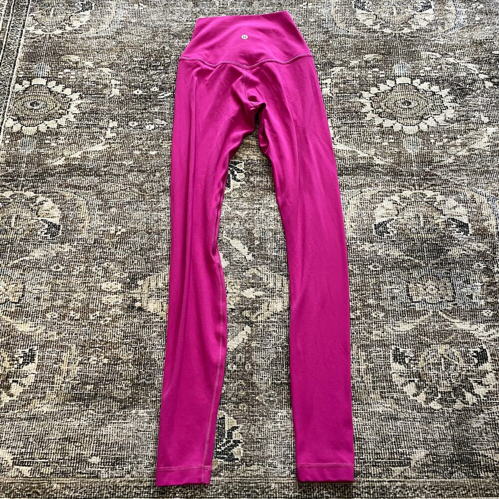 Lululemon Align High-Rise Legging 28" Ripened Raspberry Pink Women's Size 2 - Picture 3 of 3